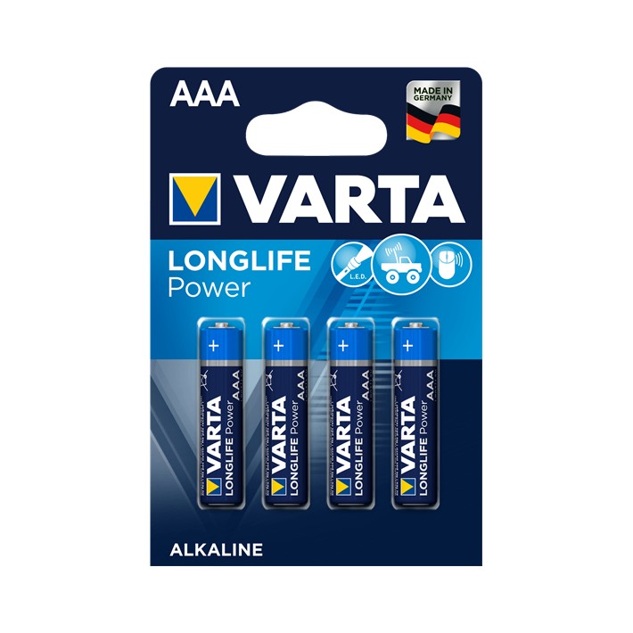 Varta Longlife Power AAA Batteria monouso Mini Stilo AAA Alcalino