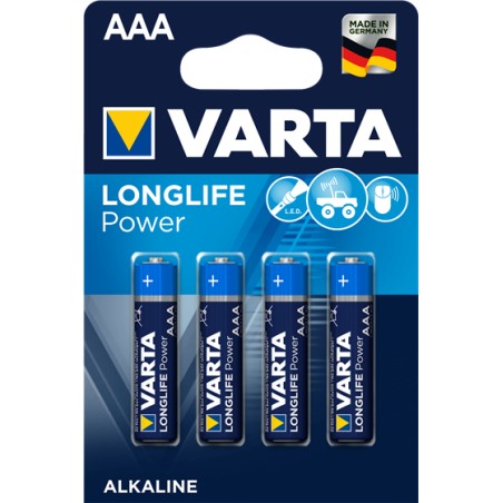 Varta Longlife Power AAA Batteria monouso Mini Stilo AAA Alcalino