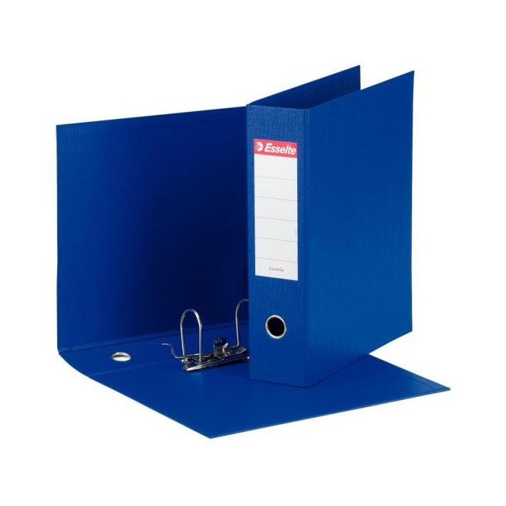 Esselte Registratori in plastica con custodia EUROFILE - F.to Protocollo - Dorso 8 cm