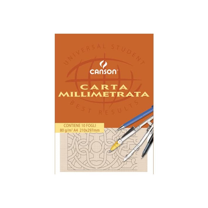 Canson C200005824 carta da disegno Foglio d'arte 10 fogli