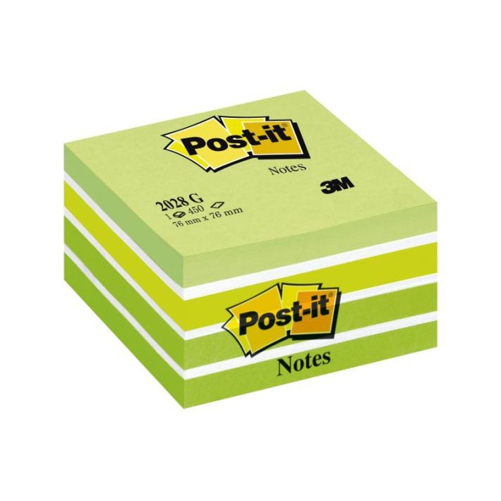 Post-It 2028-G etichetta autoadesiva Verde, Bianco 1 pz