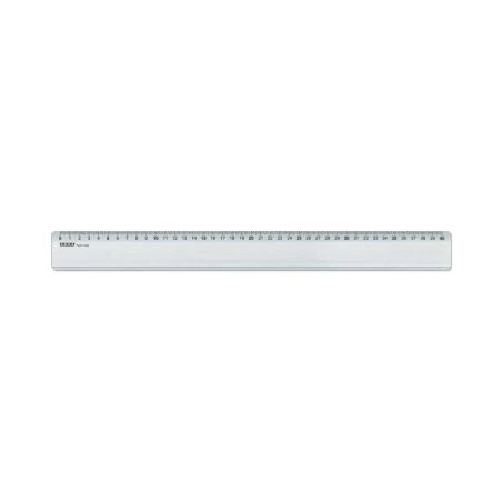 ARDA 18240 righello Righello da scrivania 400 mm Alluminio, Gomma Alluminio 3 pz