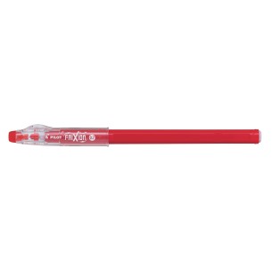 Pilot FriXion Ball Stick Penna in gel con cappuccio Medio Rosso 12 pz