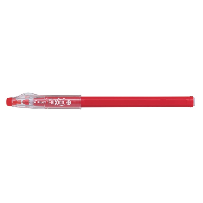 Pilot FriXion Ball Stick Penna in gel con cappuccio Medio Rosso 12 pz