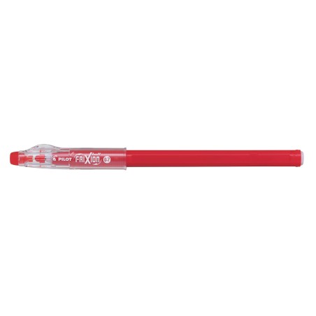 Pilot FriXion Ball Stick Penna in gel con cappuccio Medio Rosso 12 pz