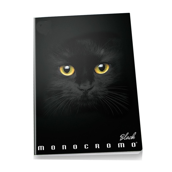 Pigna Monocromo quaderno per scrivere A4 19 fogli Nero