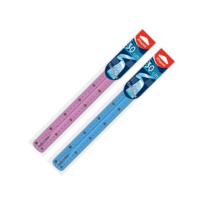 Maped 27900 righello 300 mm Plastica Blu, Viola