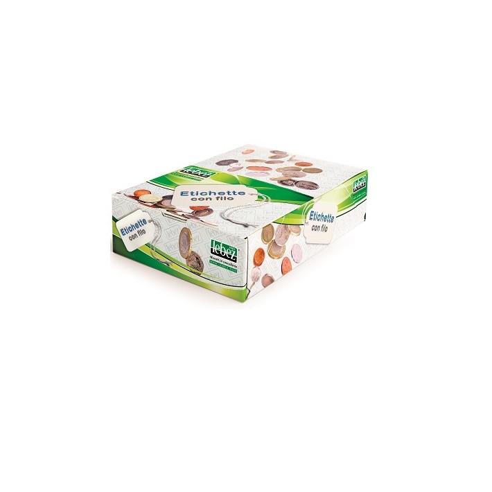 Lebez A392 etichetta non adesiva 500 pz Bianco