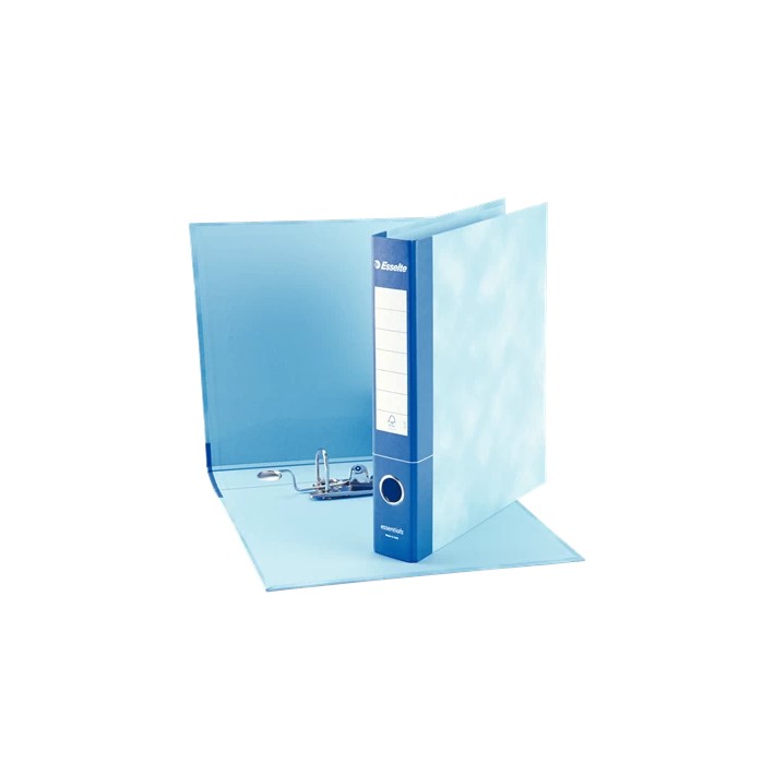 Esselte Registratori in cartone con custodia ESSENTIALS - F.to Commerciale - Dorso 5 cm