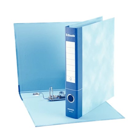 Esselte Registratori in cartone con custodia ESSENTIALS - F.to Commerciale - Dorso 5 cm
