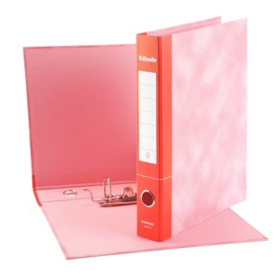 Esselte Registratori in cartone con custodia ESSENTIALS - F.to Commerciale - Dorso 5 cm