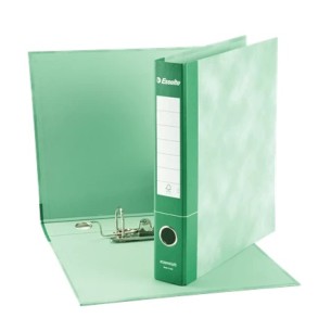 Esselte Registratori in cartone con custodia ESSENTIALS - F.to Commerciale - Dorso 5 cm
