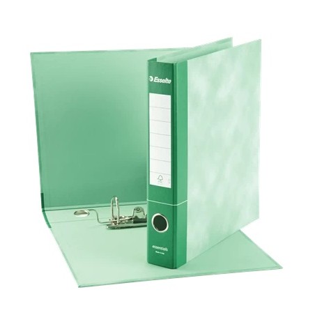 Esselte Registratori in cartone con custodia ESSENTIALS - F.to Commerciale - Dorso 5 cm