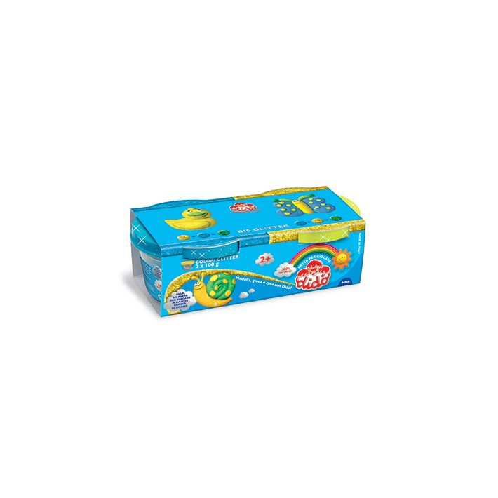 F.I.L.A. 396701 composto per ceramica e modellazione Pasta modellabile Blu, Giallo