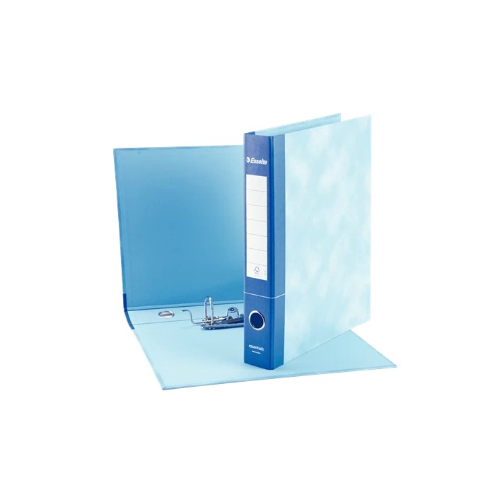 Esselte Registratori in cartone con custodia ESSENTIALS - F.to Protocollo - Dorso 5 cm