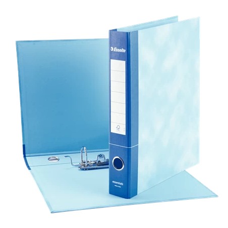Esselte Registratori in cartone con custodia ESSENTIALS - F.to Protocollo - Dorso 5 cm