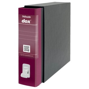 Esselte Dox 2 Registratore a leva F.to Protocollo - Dorso 8 cm
