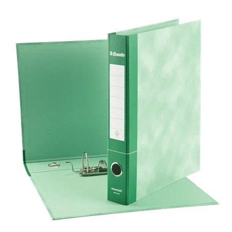 Esselte Registratori in cartone con custodia ESSENTIALS - F.to Protocollo - Dorso 5 cm