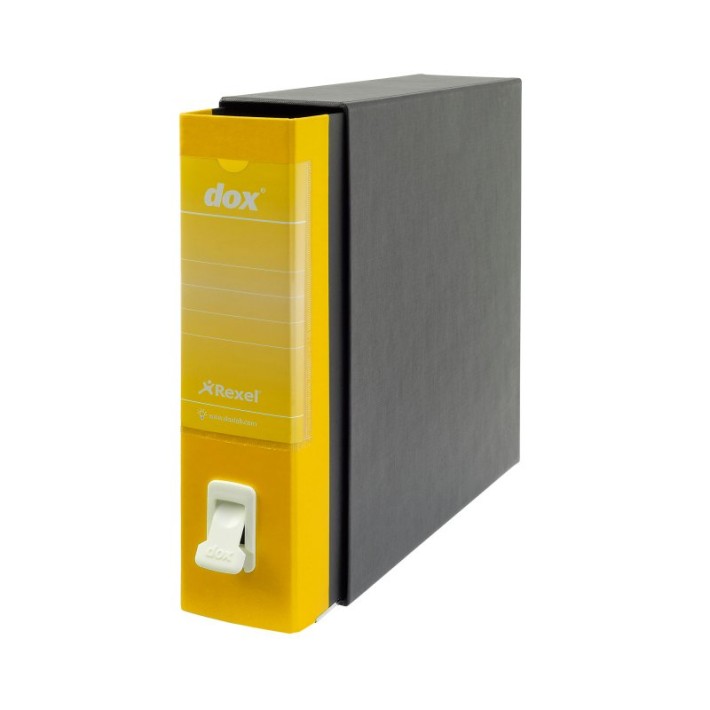 Rexel Dox 2 Registartore A Leva Formato A4+ Giallo