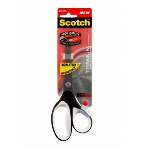 Scotch 1468TMX forbici da cancelleria Universale Taglio a zig zag Nero, Acciaio inox, Bianco