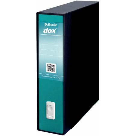 Esselte Dox 2 Registratore a leva F.to Protocollo - Dorso 8 cm