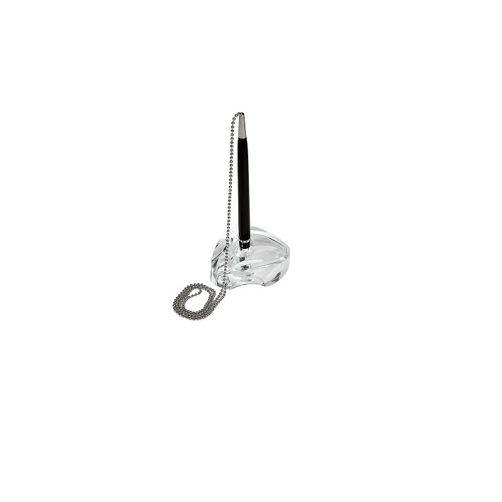 Lebez 1701 portapenne Acrilico Trasparente