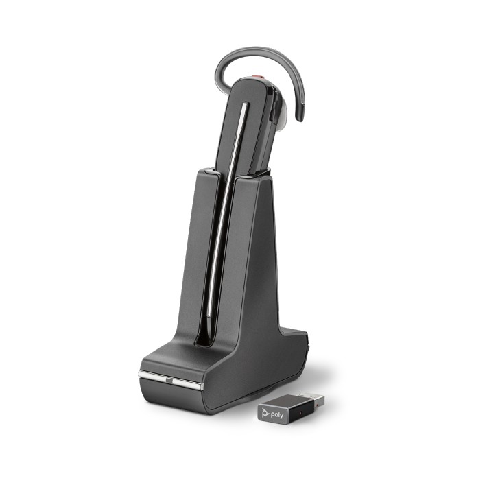 POLY 8240 UC Auricolare Wireless A clip Ufficio Nero