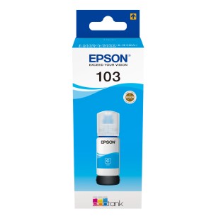 Epson Flacone di inchiostro Ciano 103 EcoTank