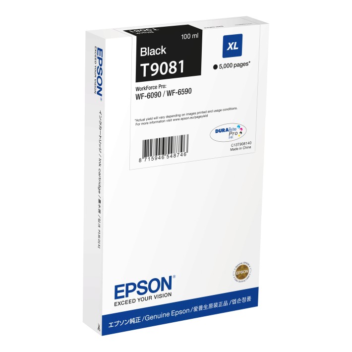 Epson WF-6xxx Ink Cartridge Black XL