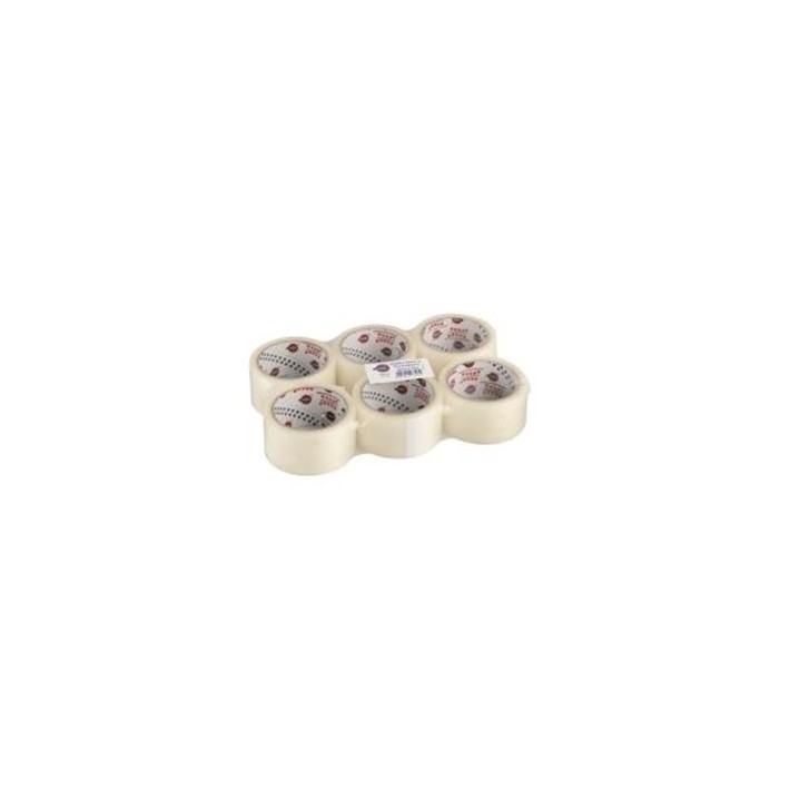 EUROCEL CF6 NASTRO IMBALLO PP5231 48X50 TRA 50 m Polipropilene (PP) Trasparente 6 pz