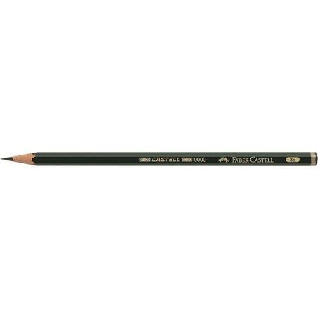 Faber-Castell CASTELL 9000 3B 1 pz