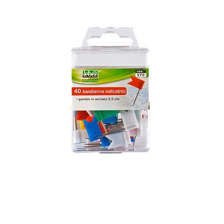 Lebez 270 Puntina&Chiodino Multicolore 40 pz