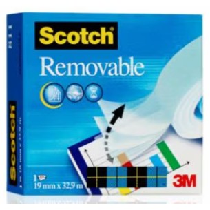 Scotch 7000029163 nastro adesivo da cancelleria 33 m Acrilico Trasparente 1 pz