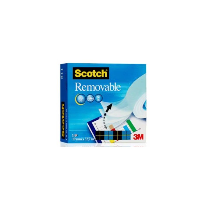 Scotch 7000029163 nastro adesivo da cancelleria 33 m Acrilico Trasparente 1 pz