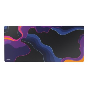 Trust GXT 759 XXL Tappetino per mouse per gioco da computer Nero, Blu, Rosa, Viola