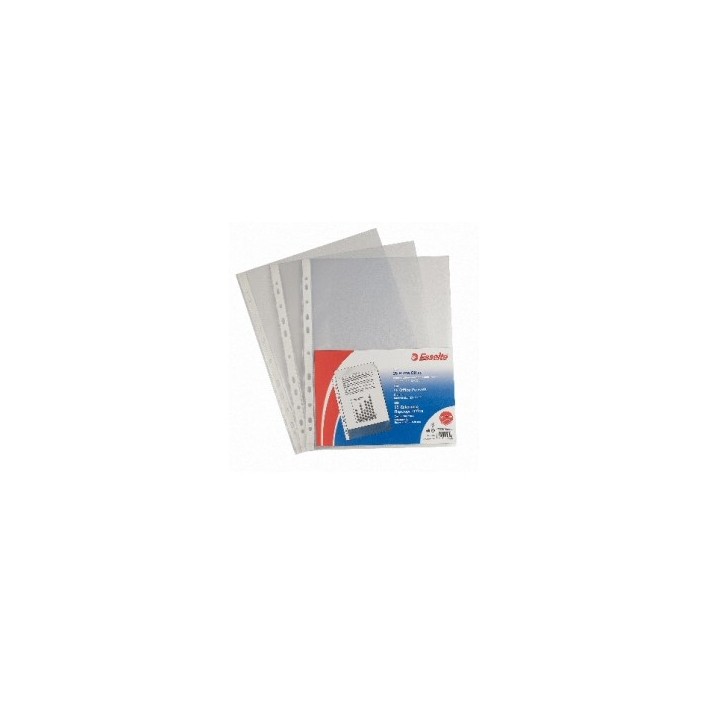 Esselte Buste perforate OFFICE - PPL lucido - f.to A4 - conf.50 pz