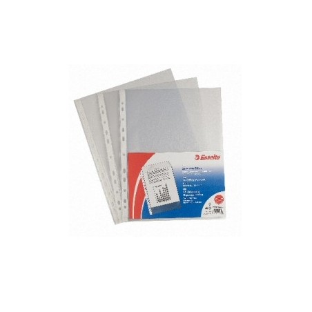 Esselte Buste perforate OFFICE - PPL lucido - f.to A4 - conf.50 pz