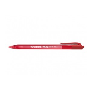 Papermate InkJoy 100 RT Rosso Penna a sfera retrattile a clip Medio 20 pz