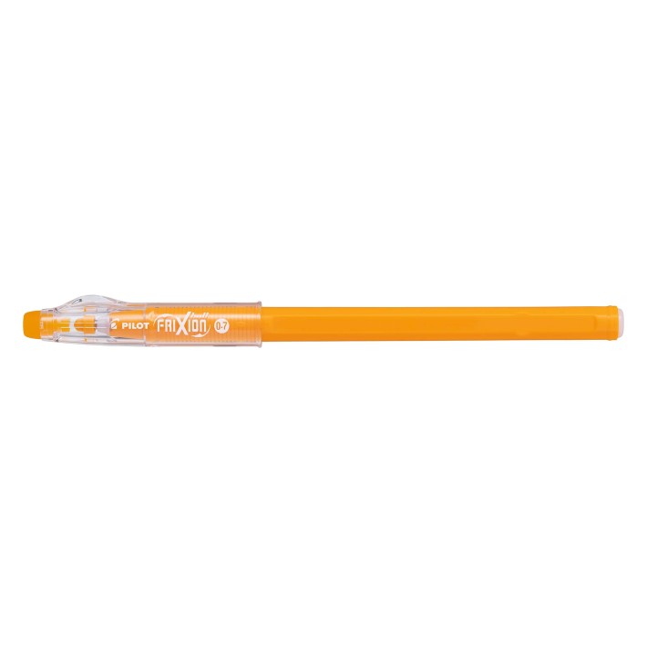 Pilot FriXion Ball Stick Penna in gel con cappuccio Medio Arancione 12 pz