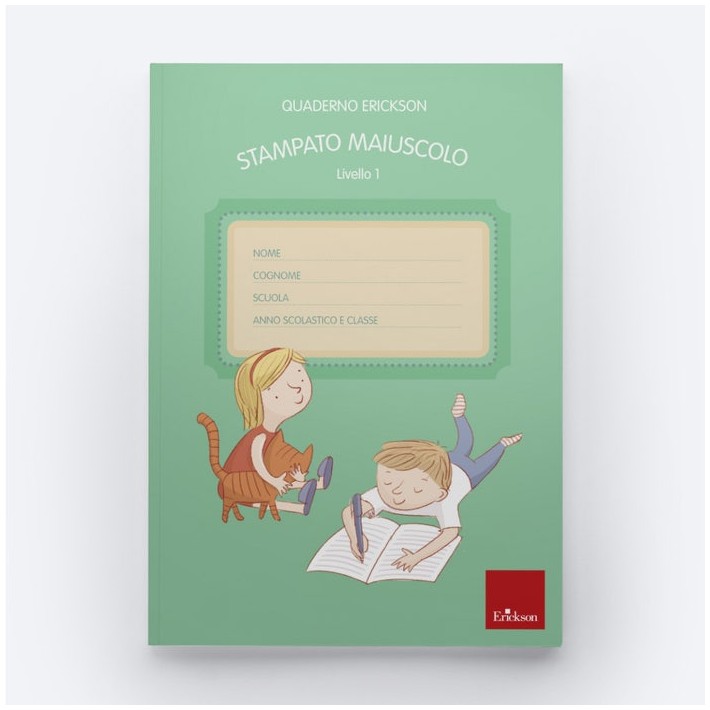 Erickson 8068057175906 quaderno per scrivere 64 fogli Multicolore