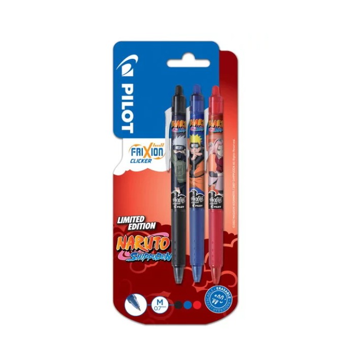 Pilot 3800321 penna roller Penna stick a sfera Nero, Blu, Rosso 3 pz