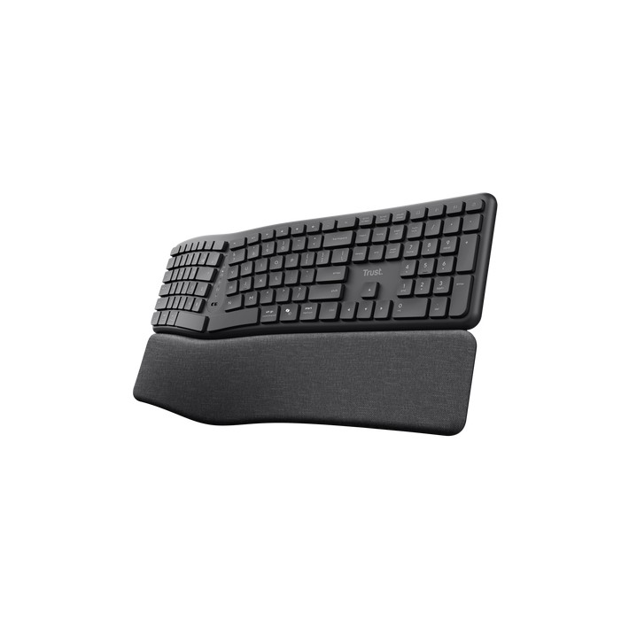 Trust Keyra Tastiera wireless multi-dispositivo ergonomica