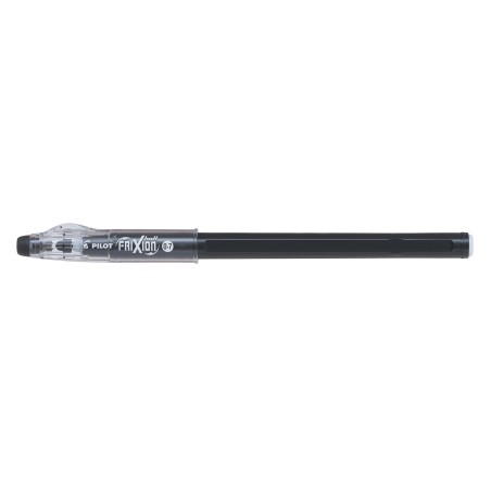 Pilot FriXion Ball Stick Penna in gel con cappuccio Medio Nero 12 pz