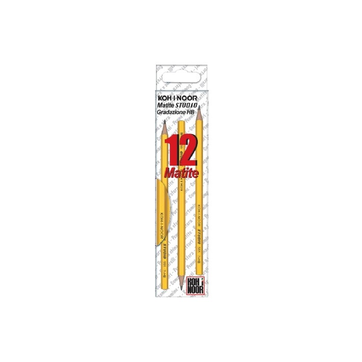 Koh-I-Noor H555-1 matita di grafite 2B 12 pz