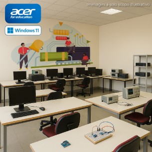 Laboratorio di Informatica - Elettronica - Telecomunicazioni Desktop Pc Acer I5 - Microsoft Office 2