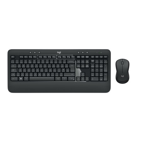 Logitech MK540 Advanced Combo Tastiera e Mouse Wireless per Windows, Ricevitore USB Unifying 2,4 GHz, Tasti di Scelta Rapida