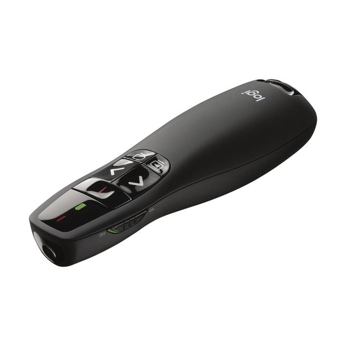 Logitech R400 puntatore wireless RF Nero