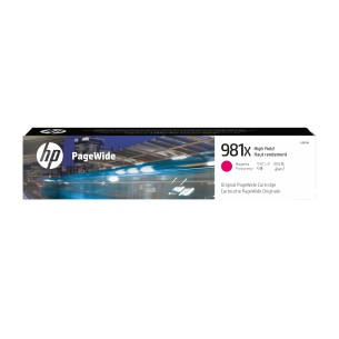 HP Cartuccia magenta originale ad alta capacità 981X PageWide
