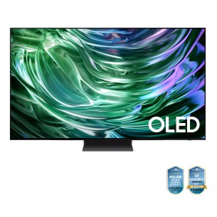 Samsung TV OLED 4K 77” QE77S90DAEXZT Smart TV Wi-Fi Graphite Black 2024, Processore NQ4 AI GEN2, Self-illuminating pixels, L