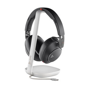 HP Poly Cuffie Poly Voyager Surround 85 UC USB-C + adattatore USB-C/A + supporto per ricarica